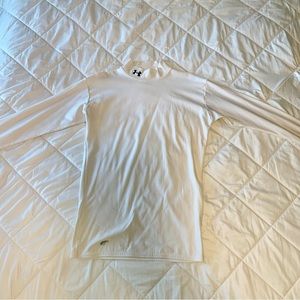White long sleeve Under Armour Fitted Shirt